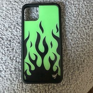 Wildflower Black Flames IPhone 11 Pro Max Case